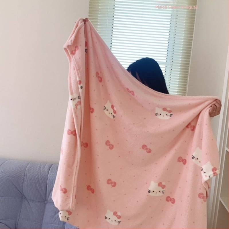 Îngroșat Cartoon Milk Fleece Blanket Toamna și Iarna Îngroșat Faleirong Blanket Leisure Canapea Pătură Nap Pătură Transfrontalieră Pătură