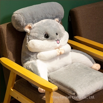 Drăguț hamster talie pernă talie pernă birou talie scaun talie pernă spătar noptieră pernă dormit pernă