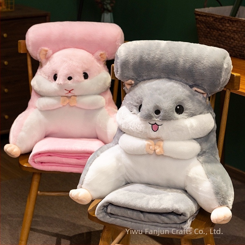 Drăguț hamster talie pernă talie pernă birou talie scaun talie pernă spătar noptieră pernă dormit pernă