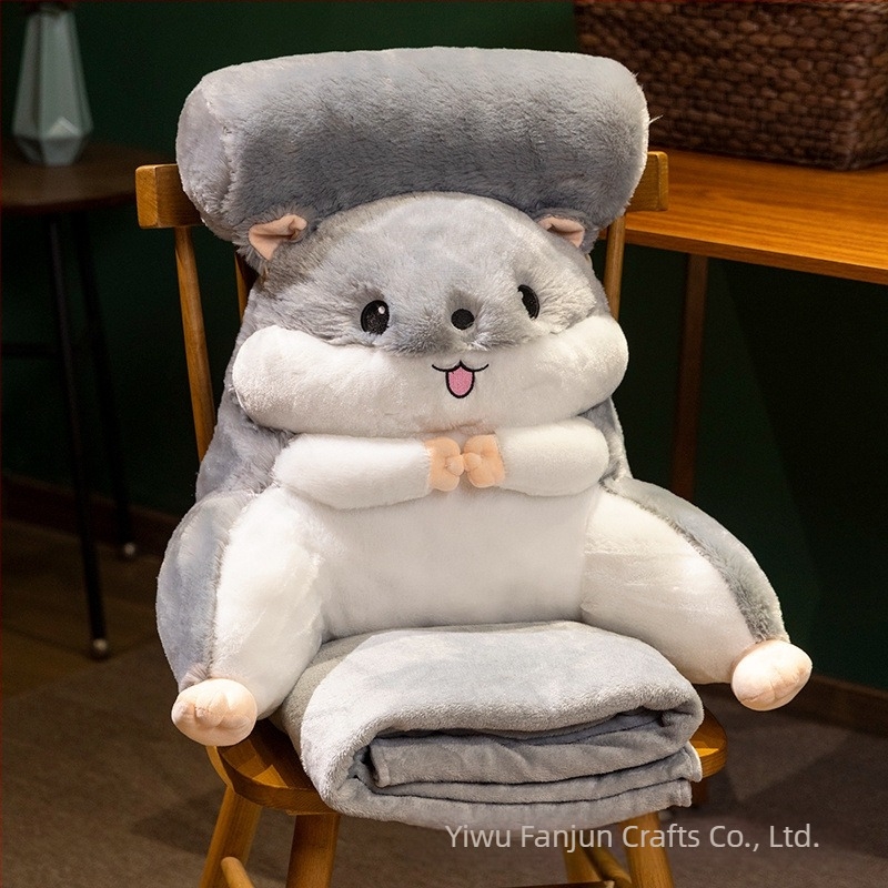 Drăguț hamster talie pernă talie pernă birou talie scaun talie pernă spătar noptieră pernă dormit pernă