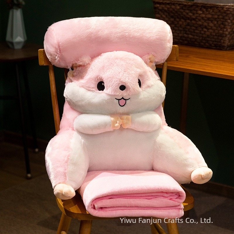 Drăguț hamster talie pernă talie pernă birou talie scaun talie pernă spătar noptieră pernă dormit pernă