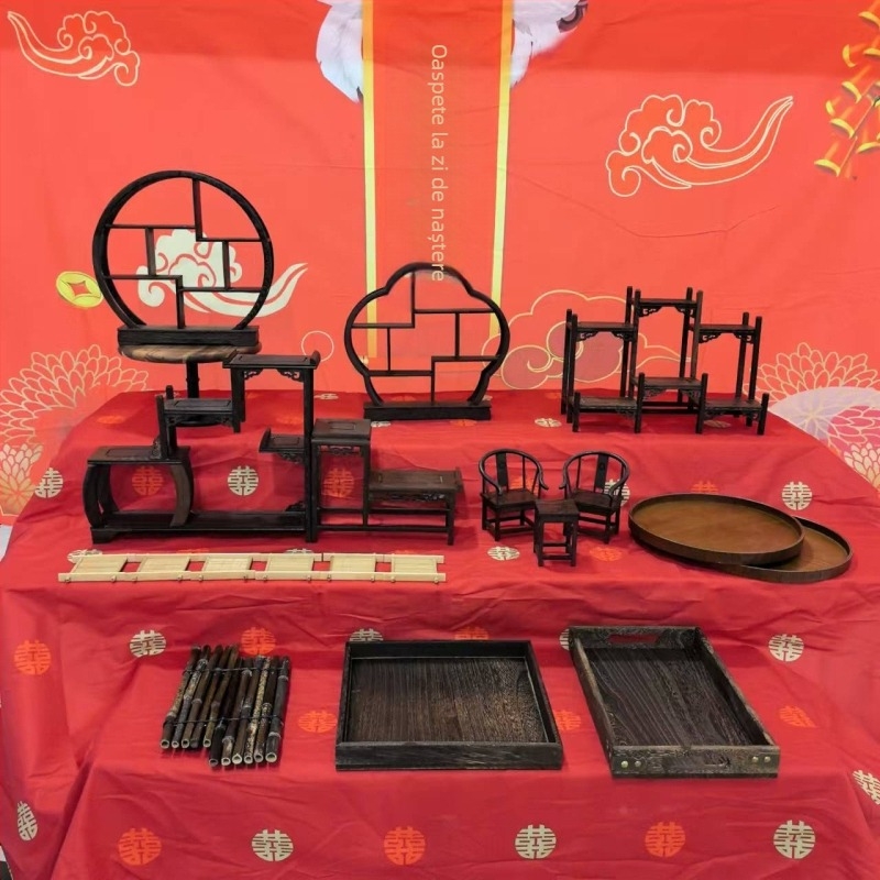 Noua masă de desert chinezească, set de rafturi pentru afișaj, masă, banchet de ziua de naștere, banchet pentru bebeluși, banchet de nuntă, săptămâna de grab, masă de desert, pauza de ceai, masă de desert