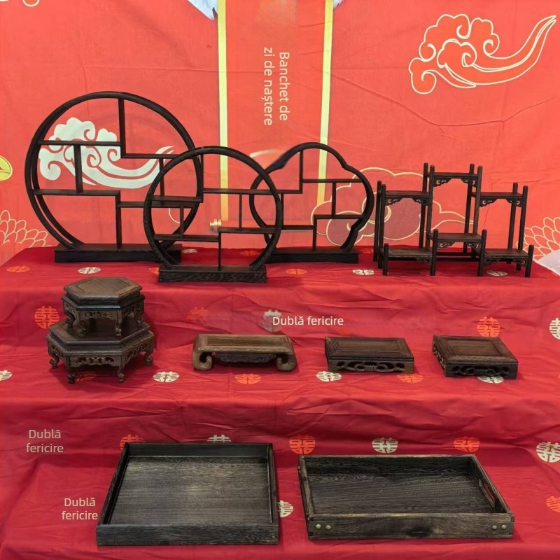 Noua masă de desert chinezească, set de rafturi pentru afișaj, masă, banchet de ziua de naștere, banchet pentru bebeluși, banchet de nuntă, săptămâna de grab, masă de desert, pauza de ceai, masă de desert