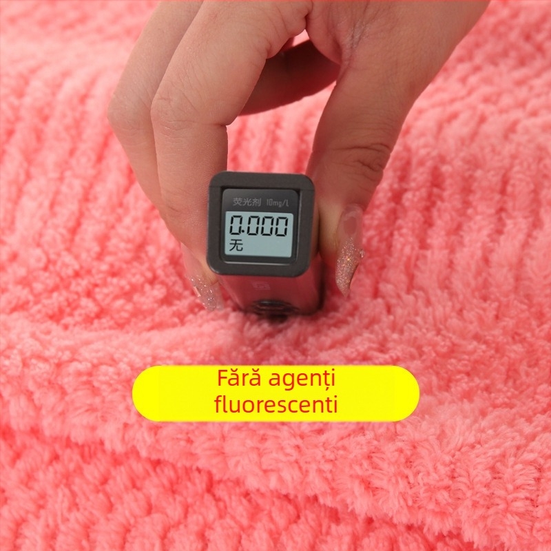 Prosop de baie de bun augur, din fleece coral de înaltă calitate, prosop de plajă, moale, absorbant, prosop cadou de uz casnic