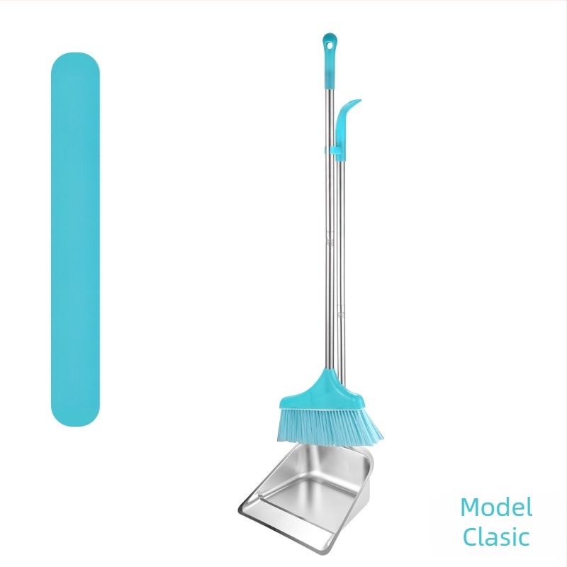 Nou din oțel inoxidabil făraș îngroșat găleată de gunoi de uz casnic curățare în aer liber găleată gunoi lopată instrument de curățare a drumurilor găleată