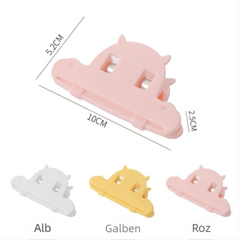 Clemă de etanșare a gustărilor, pungă en-gros, bucătărie, ceai, lapte praf, plastic portabil, conservare, clemă de etanșare a alimentelor rezistentă la umiditate