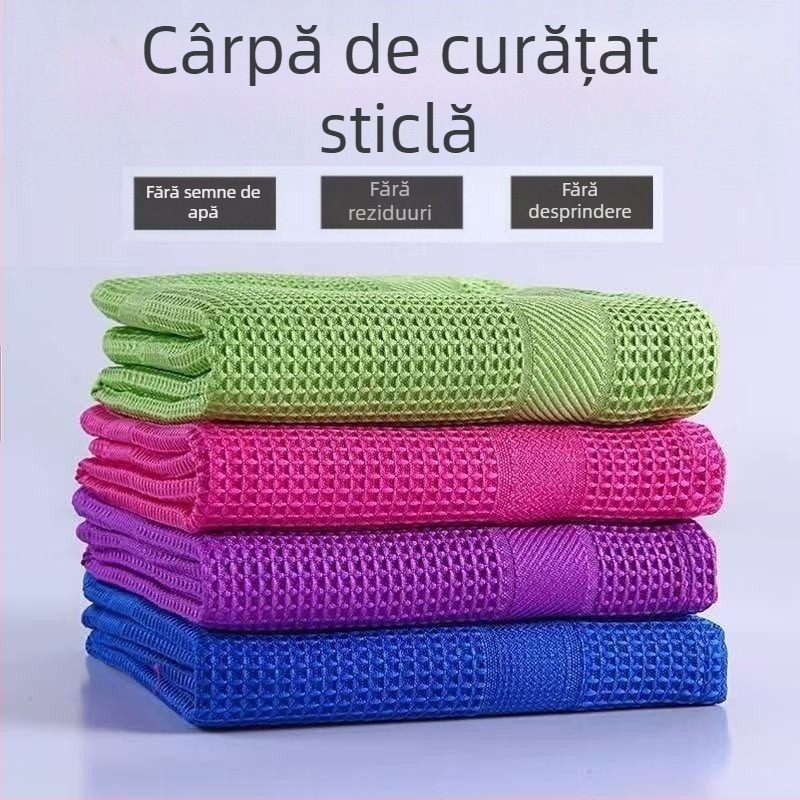 Ștergeți fără sudură oglinda din sticlă baie absorbant fără scame bucătărie treburi casnice cârpă fără filigran magică leneșă cârpă