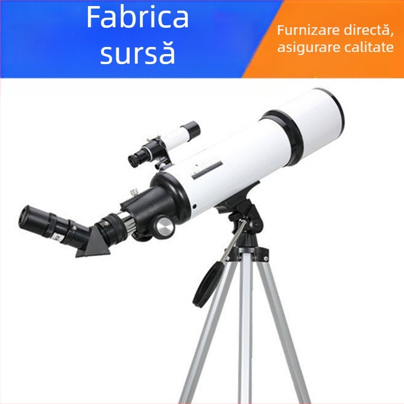 Telescop astronomic transfrontalier profesional pentru observarea stelelor 70500, telescop astronomic pentru spații adânci, rucsac pentru studenți de mare putere, nivel de intrare