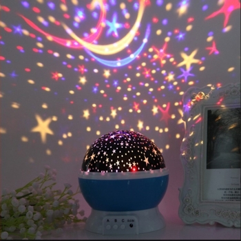 Lampă de proiecție pentru copii cu cer înstelat, atmosferă rotativă, lampă de veghe cu alimentare USB