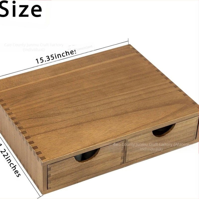 Cutie de depozitare a capsulelor de cafea cu sertar din lemn, extensibilă, pentru pliculețe de ceai, suport de depozitare pentru set de ceai, bază divizată pentru aparat de cafea