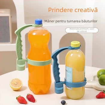 Mâner reglabil pentru sticle de cola cu băuturi transfrontaliere, mâner pentru turnare, sticlă mare, ulei de băuturi, oală, mâner cu o singură mână
