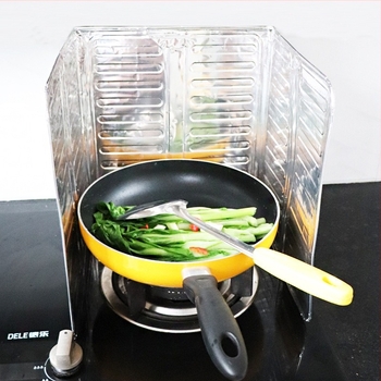 Deflector de ulei de bucătărie, folie de aluminiu, export, autocolant japonez ignifug și rezistent la ulei, pentru aragaz de bucătărie, deflector de ulei rezistent la stropire