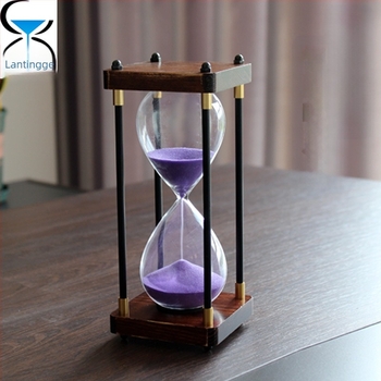 Clepsidră retro cu 30 de minute, cronometrare, sticlă, sufragerie, decorare creativă pentru casă, cadou de înaltă calitate, cadou de ziua de naștere al iubitorului