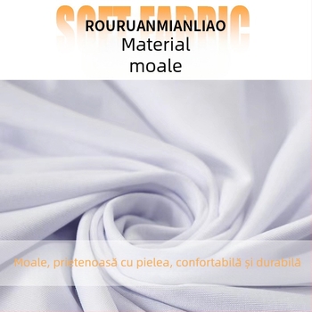 Husă de scaun Cross-Border Hotel, albă, înfășurată în picioare, din mătase lapte, elastică, îngroșată, pentru conferințe, hotel, nunți, husă specială pentru scaun