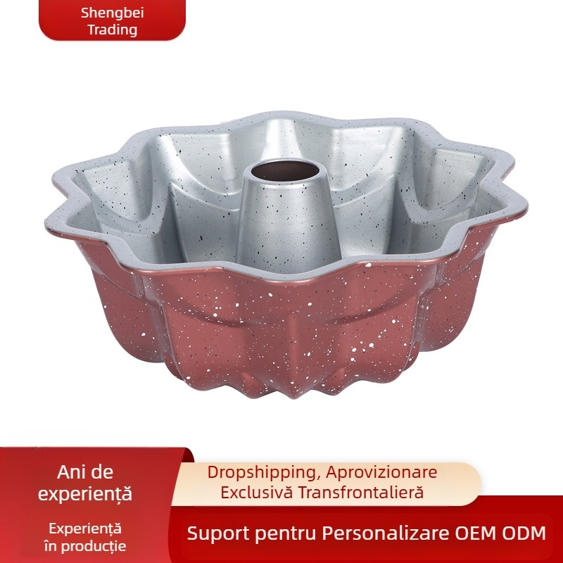 Turnare sub presiune imitație de turnare sub presiune din oțel carbon copt dovleac șifon mucegai tort DIY copt mucegai non-stick tavă de copt en-gros