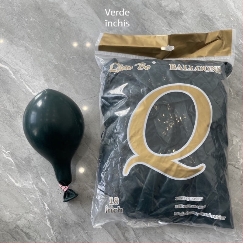 Balon 18 inch 10g îngroșat balon latex macaron perlat mat pentru petreceri de nuntă de vacanță