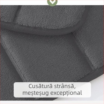 Covorașe de podea din catifea corală, en-gros transfrontaliere, pentru uz casnic, rezistente la pete, antiderapante, set de trei piese, covorașe de toaletă, covorașe absorbante pentru picioare, pentru baie