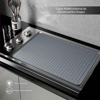 Transfrontalieră multifuncțională silicon aragaz protecție covor mare subacvatic rezervor covor cuptor electric capac superior cuptor electric izolație covor scurgere covor