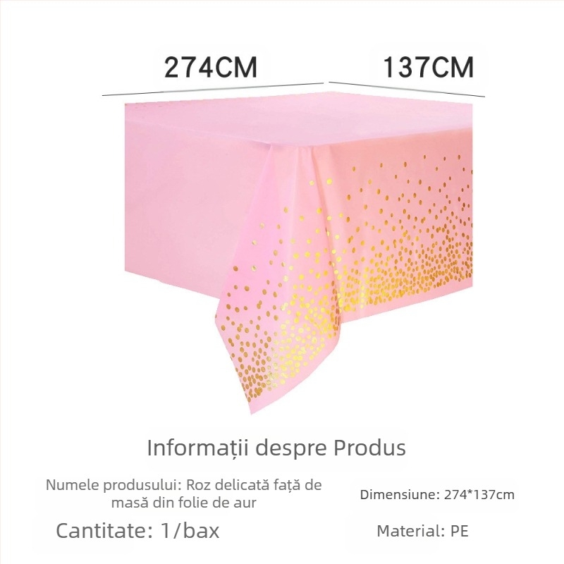 Față de masă de festival Amazon în stoc, față de masă de unică folosință din PE, Ziua Îndrăgostiților, petrecere irlandeză de Ziua Sfântului Patrick