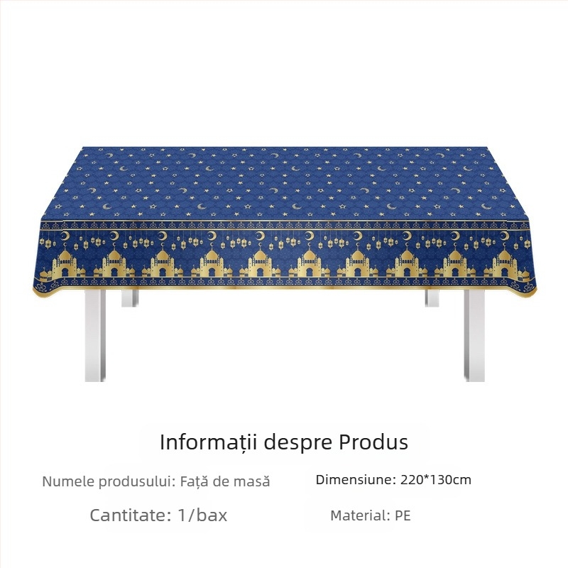 Față de masă de festival Amazon în stoc, față de masă de unică folosință din PE, Ziua Îndrăgostiților, petrecere irlandeză de Ziua Sfântului Patrick