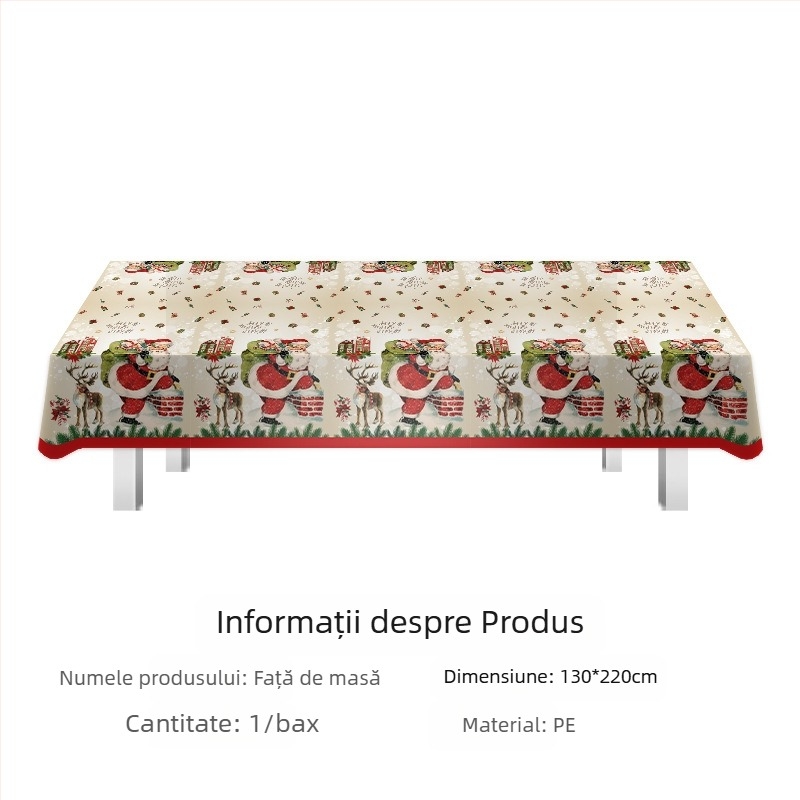 Față de masă de festival Amazon în stoc, față de masă de unică folosință din PE, Ziua Îndrăgostiților, petrecere irlandeză de Ziua Sfântului Patrick