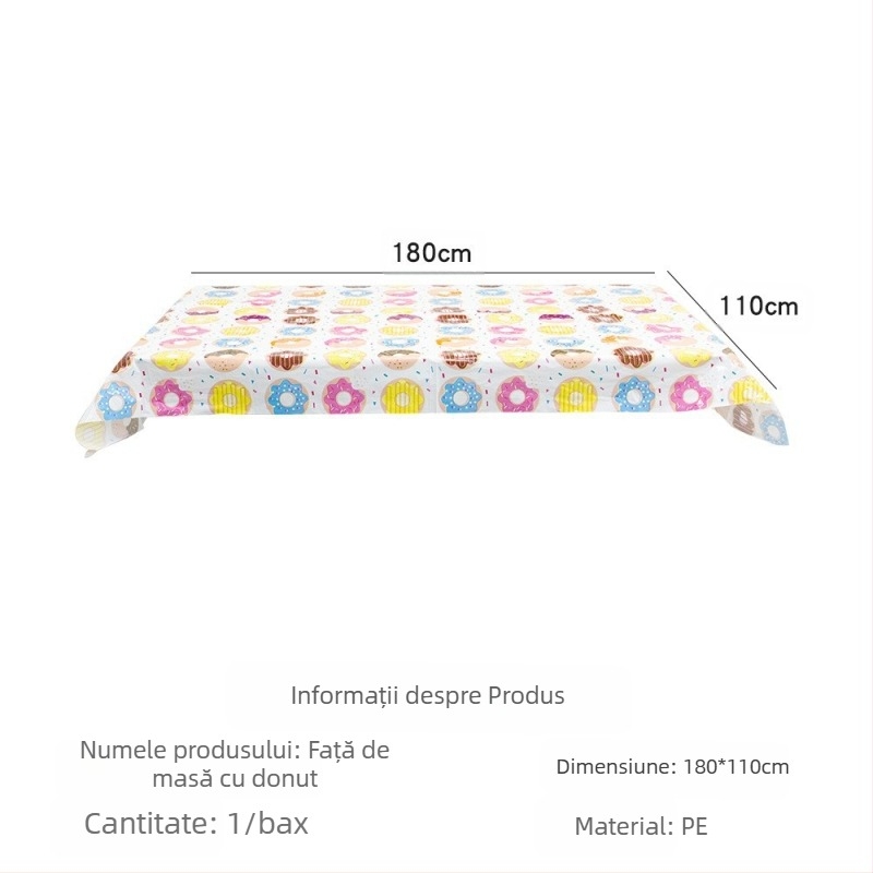 Față de masă de festival Amazon în stoc, față de masă de unică folosință din PE, Ziua Îndrăgostiților, petrecere irlandeză de Ziua Sfântului Patrick