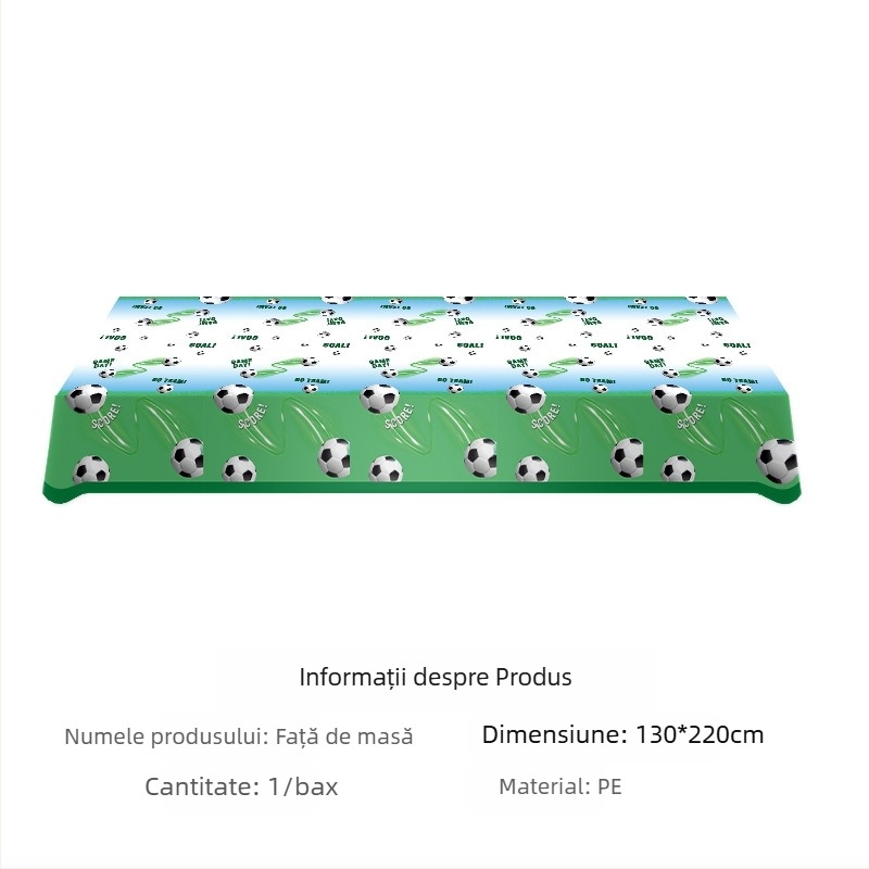 Față de masă de festival Amazon în stoc, față de masă de unică folosință din PE, Ziua Îndrăgostiților, petrecere irlandeză de Ziua Sfântului Patrick