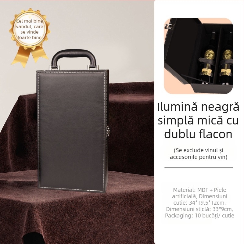 Producător de cutii de ambalare de înaltă calitate, cutii cadou pentru vin cu fereastră, cutii pentru vin în stoc, cutii cadou de înaltă calitate en-gros, potrivite pentru vinul Penfolds