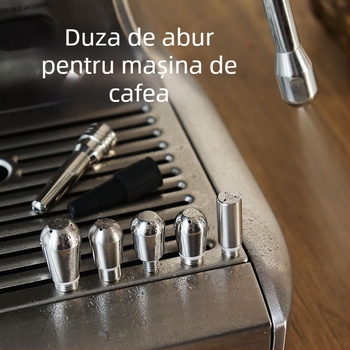 Duză universală pentru spumarea laptelui, direct din fabrică, accesorii pentru mașini de cafea, duză cu cap de abur cu trei/patru găuri din oțel inoxidabil