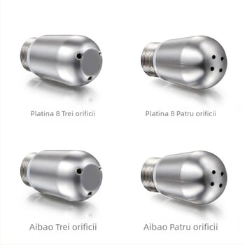 Duză universală pentru spumarea laptelui, direct din fabrică, accesorii pentru mașini de cafea, duză cu cap de abur cu trei/patru găuri din oțel inoxidabil