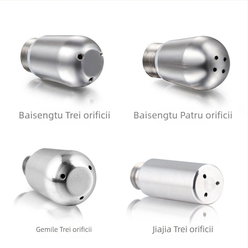 Duză universală pentru spumarea laptelui, direct din fabrică, accesorii pentru mașini de cafea, duză cu cap de abur cu trei/patru găuri din oțel inoxidabil