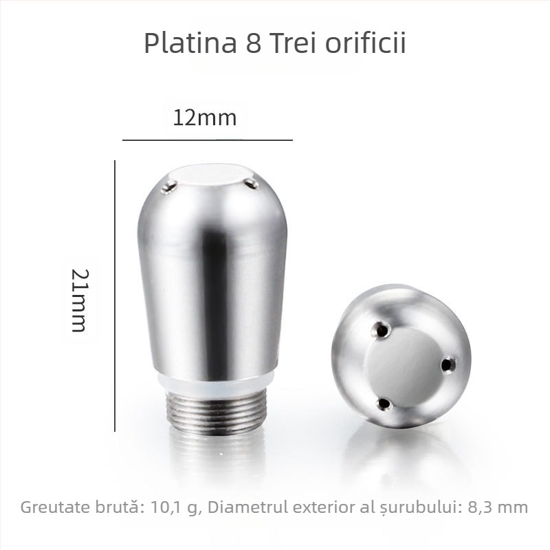 Duză universală pentru spumarea laptelui, direct din fabrică, accesorii pentru mașini de cafea, duză cu cap de abur cu trei/patru găuri din oțel inoxidabil
