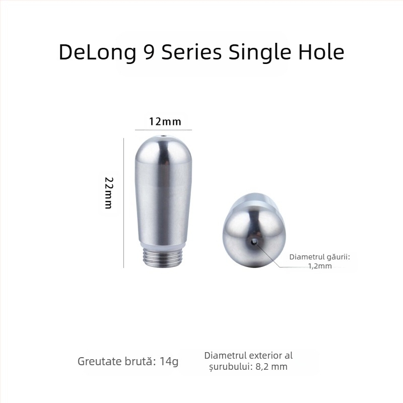 Duză universală pentru spumarea laptelui, direct din fabrică, accesorii pentru mașini de cafea, duză cu cap de abur cu trei/patru găuri din oțel inoxidabil