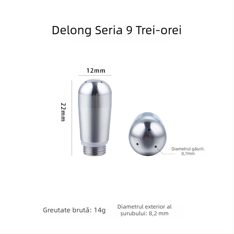 Duză universală pentru spumarea laptelui, direct din fabrică, accesorii pentru mașini de cafea, duză cu cap de abur cu trei/patru găuri din oțel inoxidabil