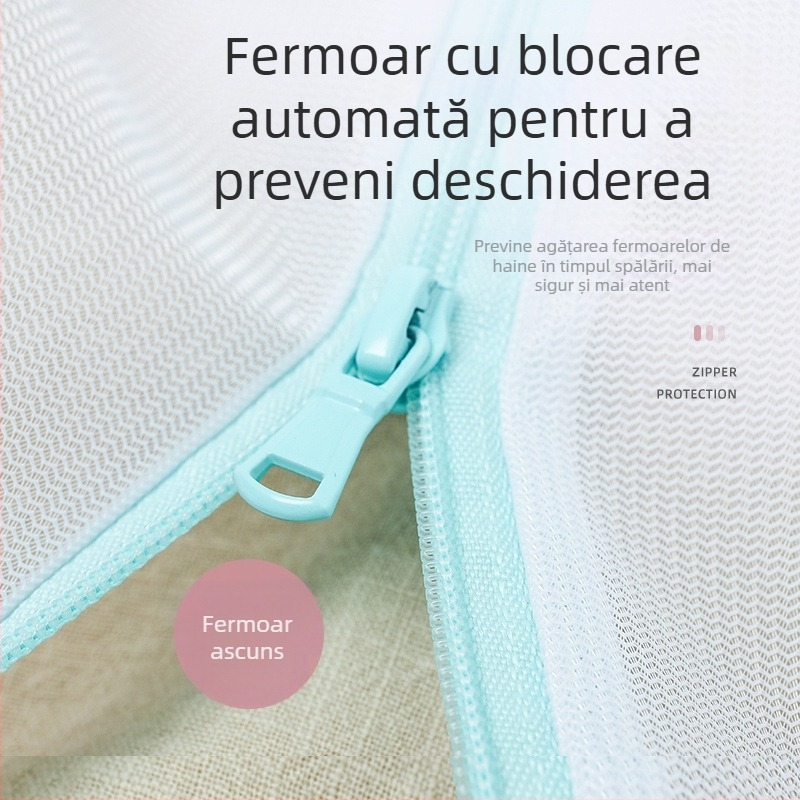 Sac de rufe Amazon plus 90*110, perdea, mașină de spălat, plasă specială, husă de pilotă, îngroșată, sac de rufe protector 60*80