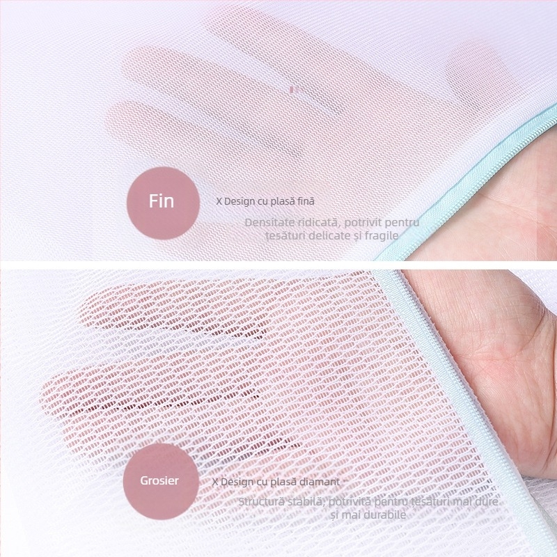 Sac de rufe Amazon plus 90*110, perdea, mașină de spălat, plasă specială, husă de pilotă, îngroșată, sac de rufe protector 60*80