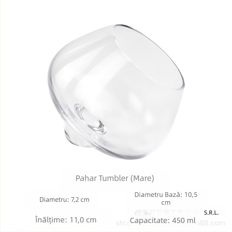 Pahar fără plumb din sticlă de cristal, pahar de brandy, pahar de coniac, pahar de bere, producător, furnizare directă en-gros