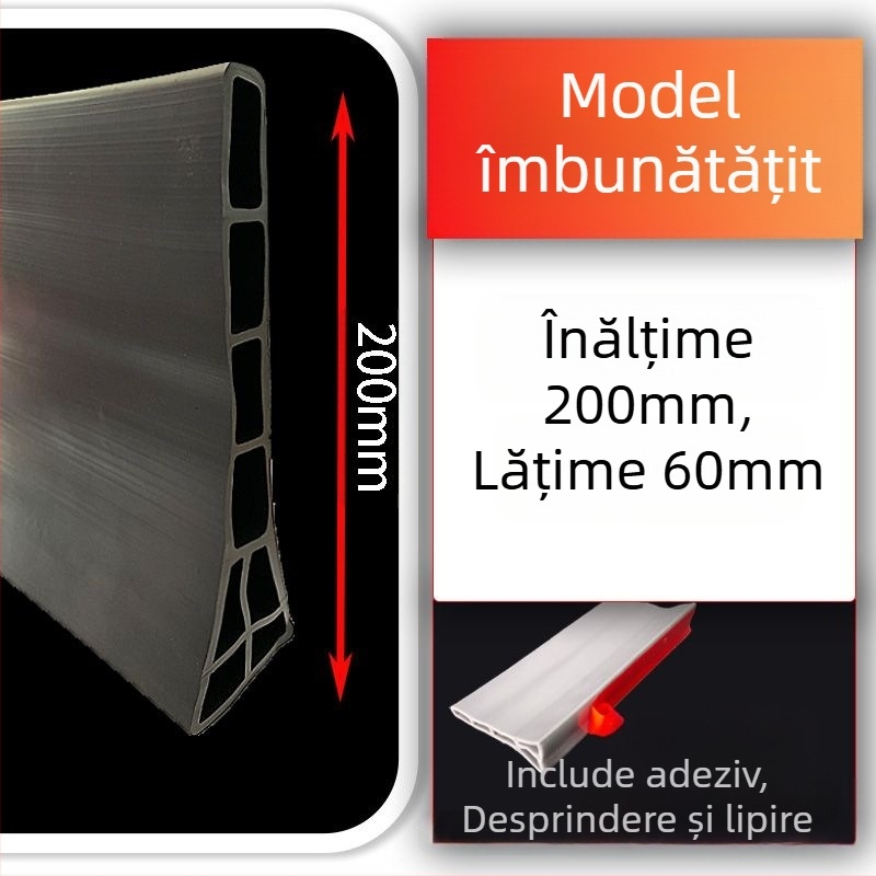 Bandă de reținere a apei din silicon pentru blaturi de chiuvetă, barieră de apă autoadezivă în formă de L pentru spațiul de bucătărie, bandă de reținere a apei din baie, autoadezivă
