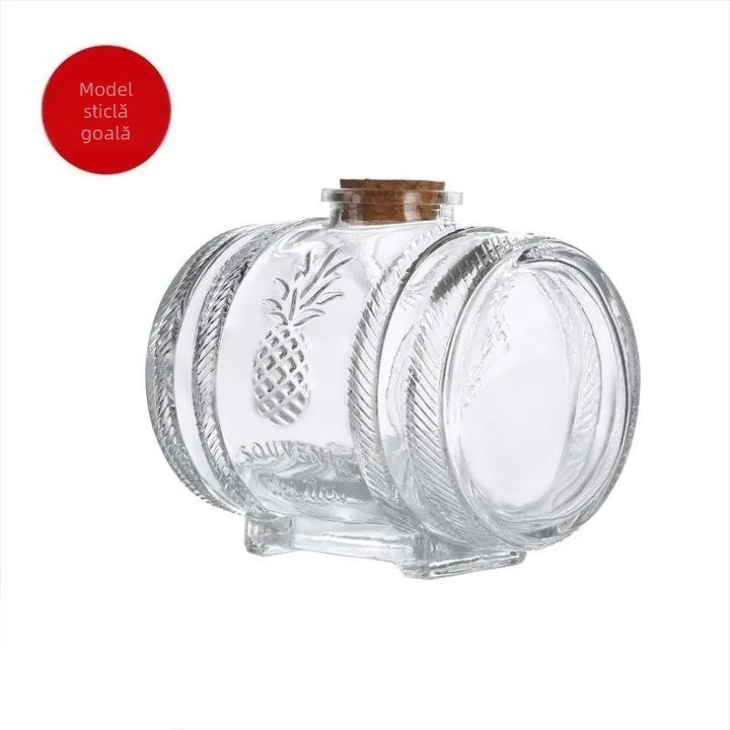 Sticlă de vin sigilată nouă de 2 kg, sticlă cu bule, sticlă de vin de uz casnic cu bază de robinet, sticlă de vin, sticlă de vin, borcan de vin medicinal, reducere