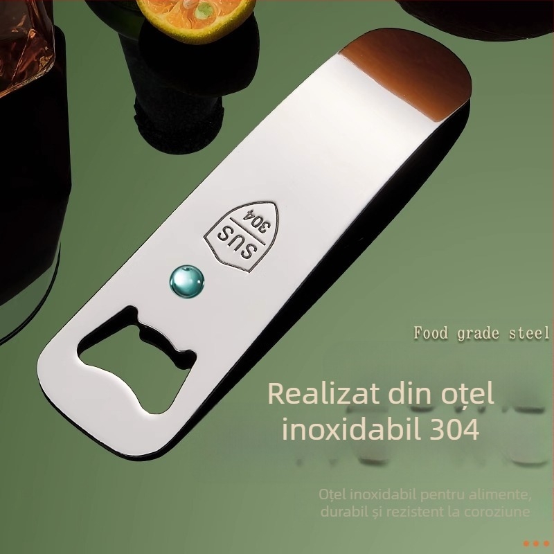 Deschizător de sticle 304, deschizător de sticle de vin, set de vin, bere, multifuncțional, de uz casnic, european, deschizător de sticle orale pentru lichide, pârghie