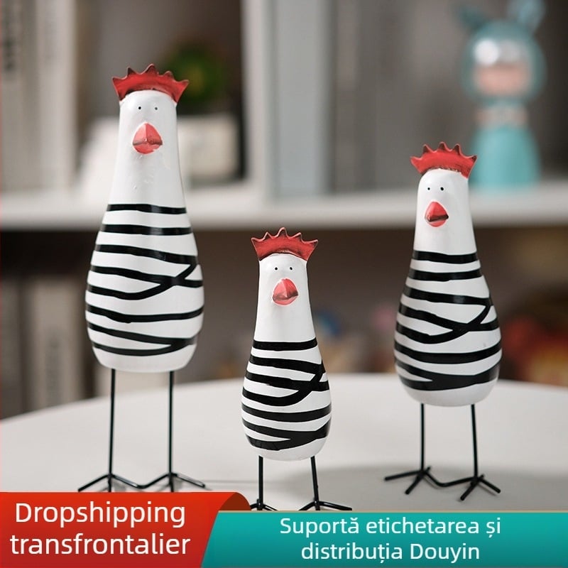 Iepure drăguț de desene animate, decorare pentru casă, curte în aer liber, grădină, balcon, living, dormitor, decorare