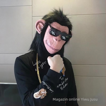 Factory Halloween cosplay amuzant animale pălărie mască amuzantă sculptură în nisip scuturare recuzită amuzantă transfrontalieră
