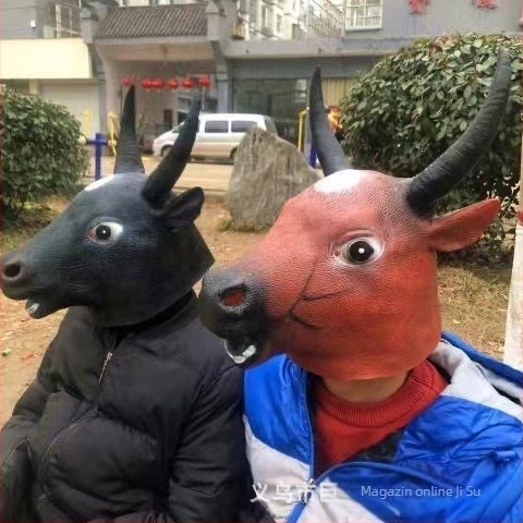 Factory Halloween cosplay amuzant animale pălărie mască amuzantă sculptură în nisip scuturare recuzită amuzantă transfrontalieră