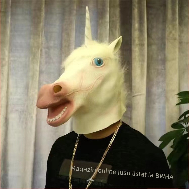 Factory Halloween cosplay amuzant animale pălărie mască amuzantă sculptură în nisip scuturare recuzită amuzantă transfrontalieră
