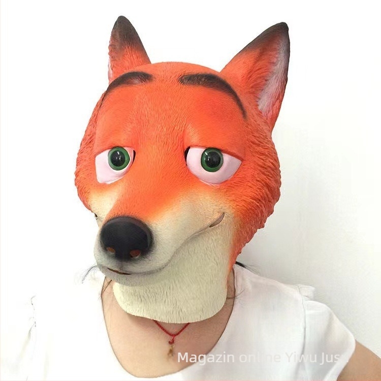 Factory Halloween cosplay amuzant animale pălărie mască amuzantă sculptură în nisip scuturare recuzită amuzantă transfrontalieră