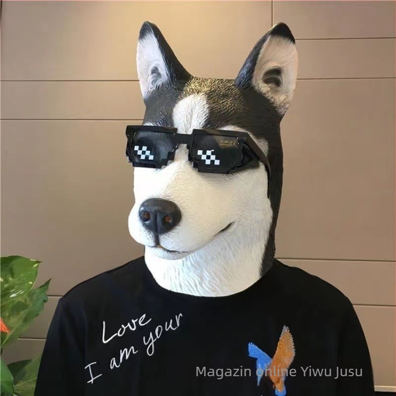 Factory Halloween cosplay amuzant animale pălărie mască amuzantă sculptură în nisip scuturare recuzită amuzantă transfrontalieră
