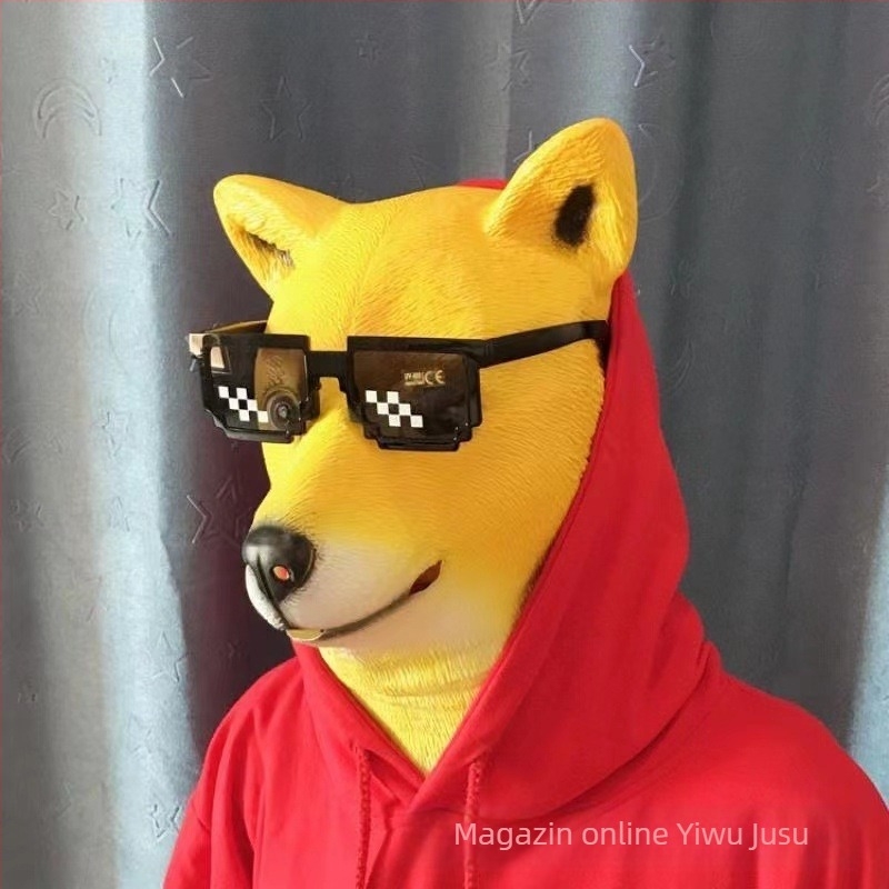 Factory Halloween cosplay amuzant animale pălărie mască amuzantă sculptură în nisip scuturare recuzită amuzantă transfrontalieră