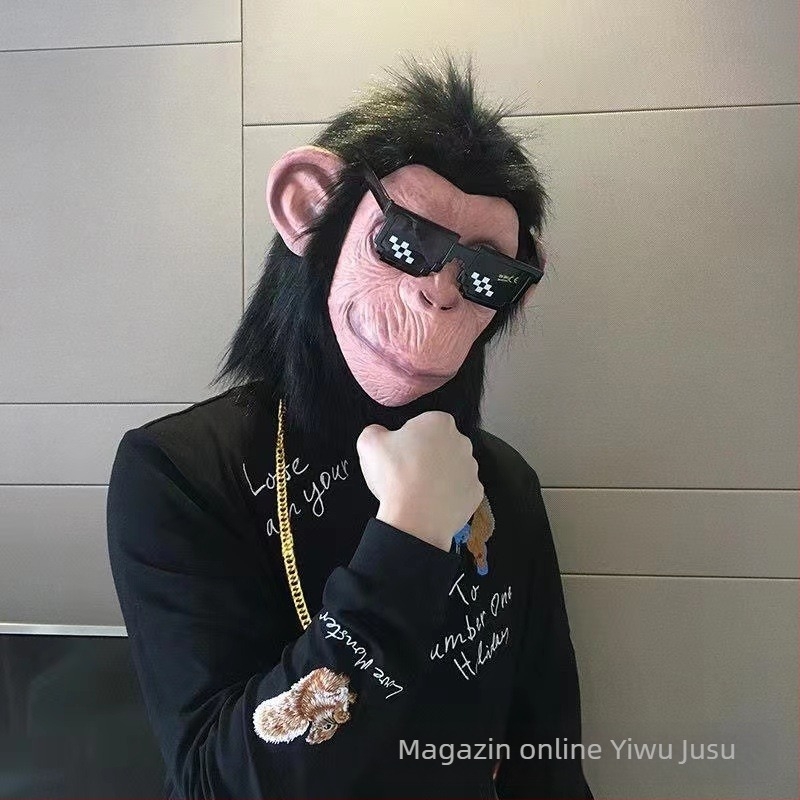 Factory Halloween cosplay amuzant animale pălărie mască amuzantă sculptură în nisip scuturare recuzită amuzantă transfrontalieră
