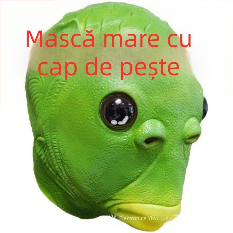 Factory Halloween cosplay amuzant animale pălărie mască amuzantă sculptură în nisip scuturare recuzită amuzantă transfrontalieră