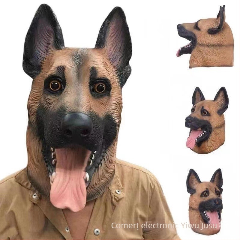 Factory Halloween cosplay amuzant animale pălărie mască amuzantă sculptură în nisip scuturare recuzită amuzantă transfrontalieră
